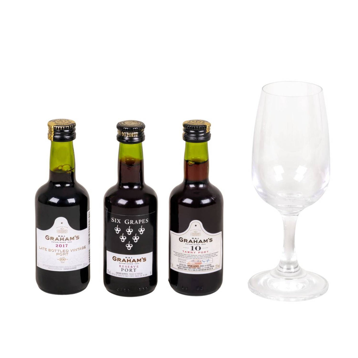 Grahams Port Tasting Book Gift Set – 3 x 5cl