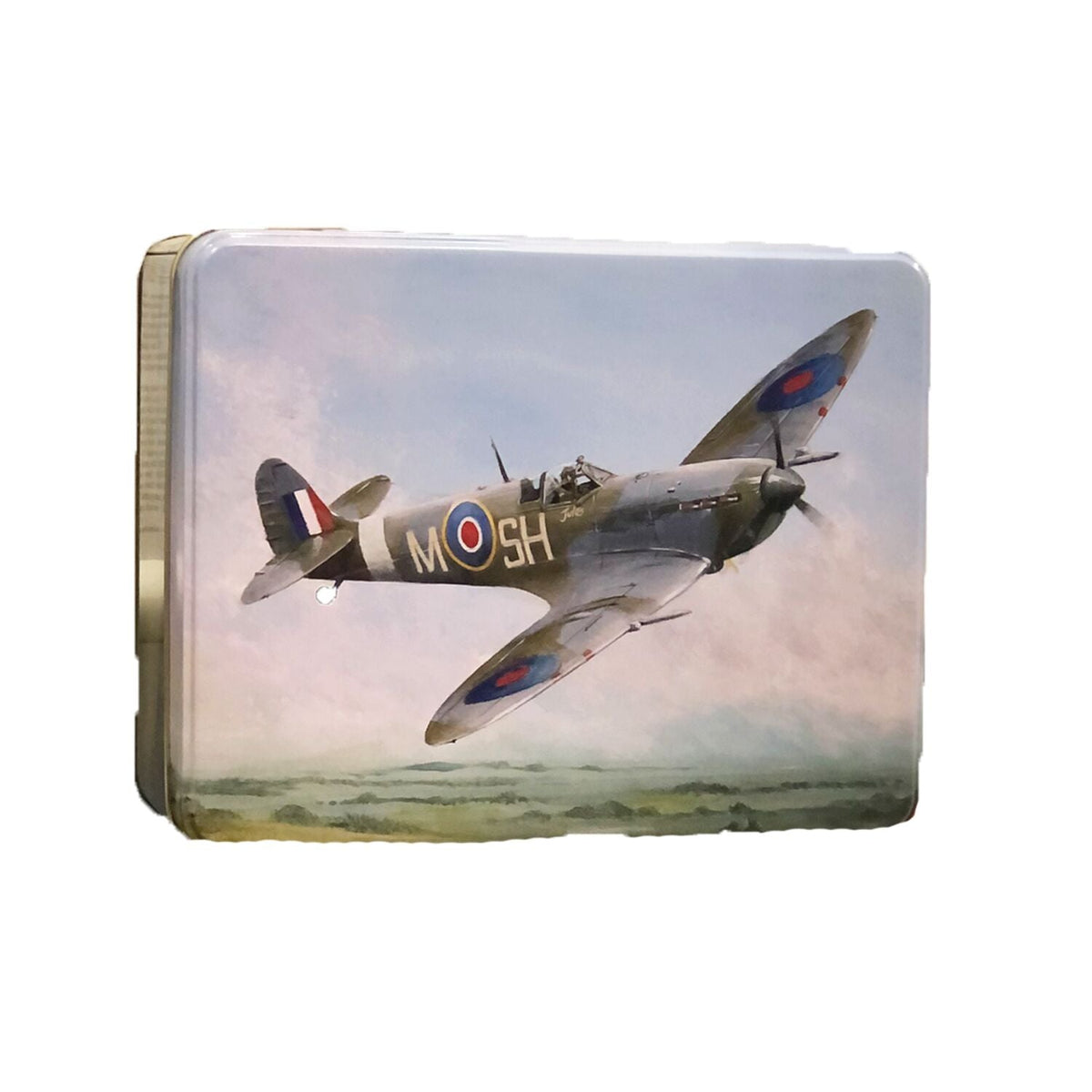 Derek Blois Spitfire Biscuit Tin