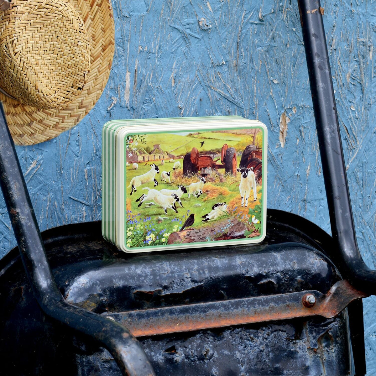 Tracy Hall Woolly Jumpers Biscuit Tin