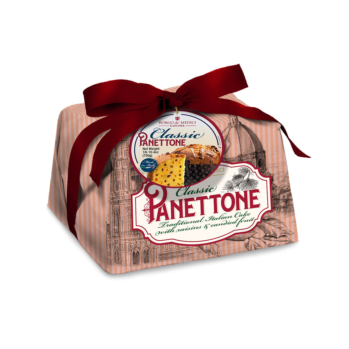 Borgo de Medici Classic Fruit Panettone 750g