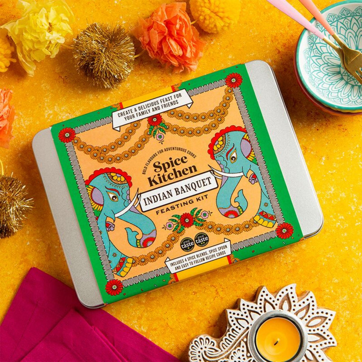 Spice Kitchen Indian Banquet Spice Tin