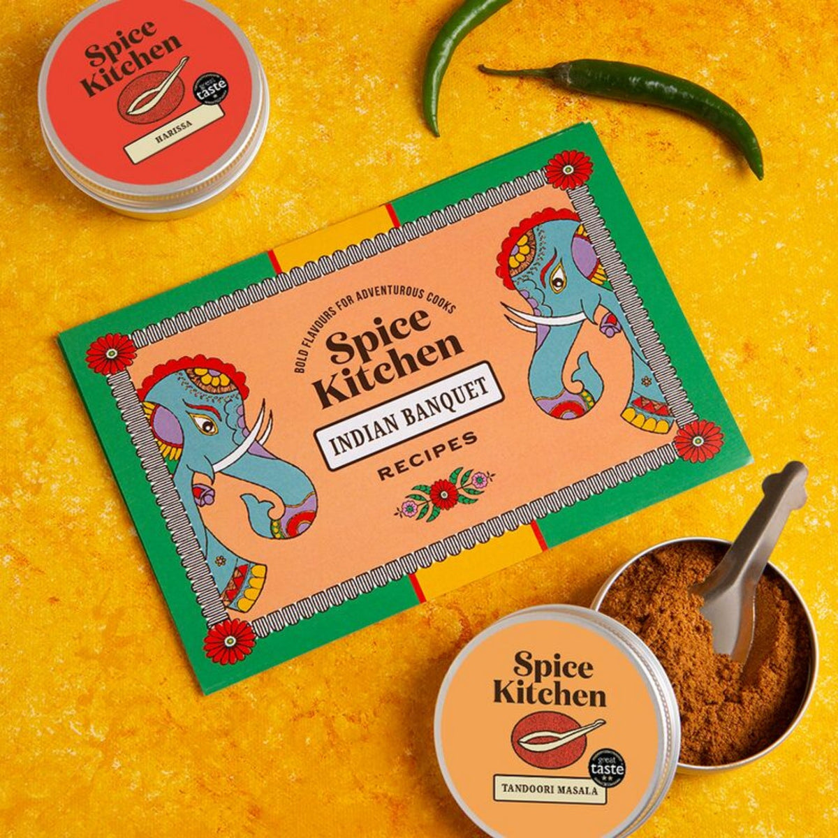 Spice Kitchen Indian Banquet Spice Tin