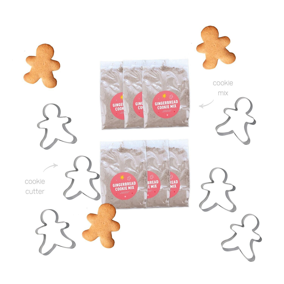 Holly and Ivy Cookie Kit Crackers