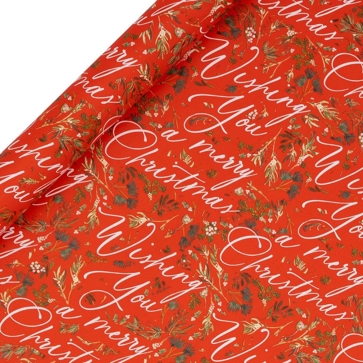 Glick Evergreen Embrace Christmas Wrapping Paper 4m