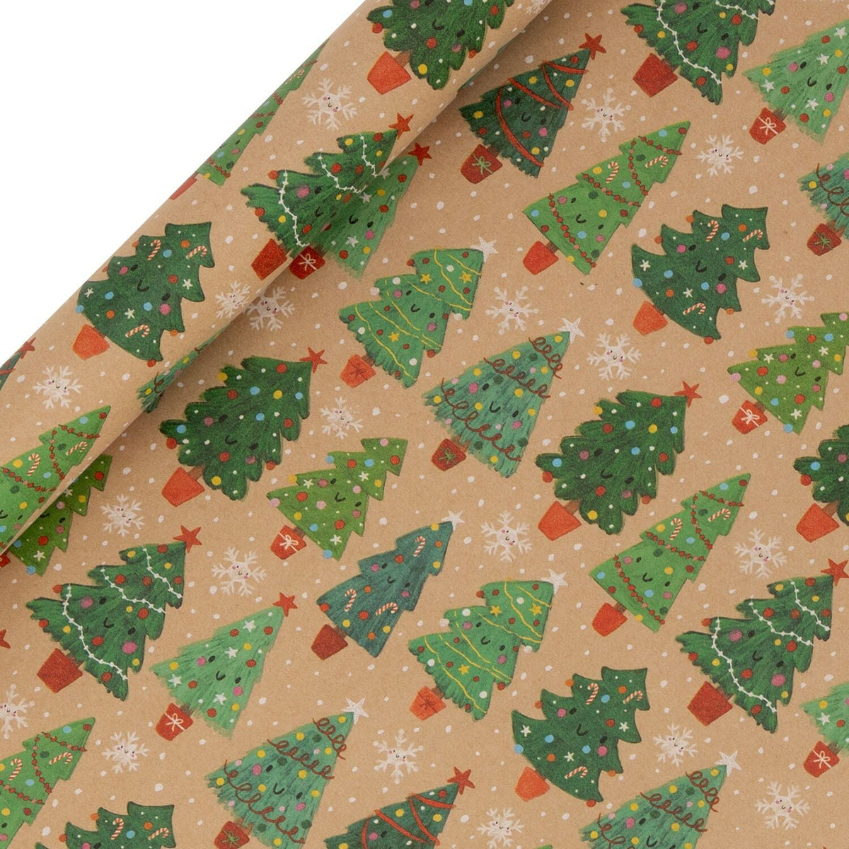 Glick Happy Forest Kraft Wrapping Paper 4m