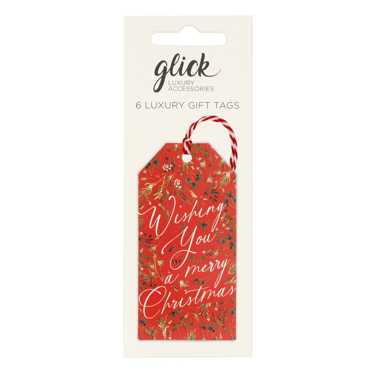 Glick Evergreen Embrace Gift Tags – Pack of 6