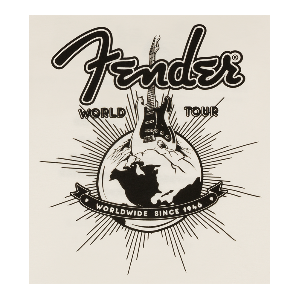 Fender® World Tour T-Shirt (Unisex)