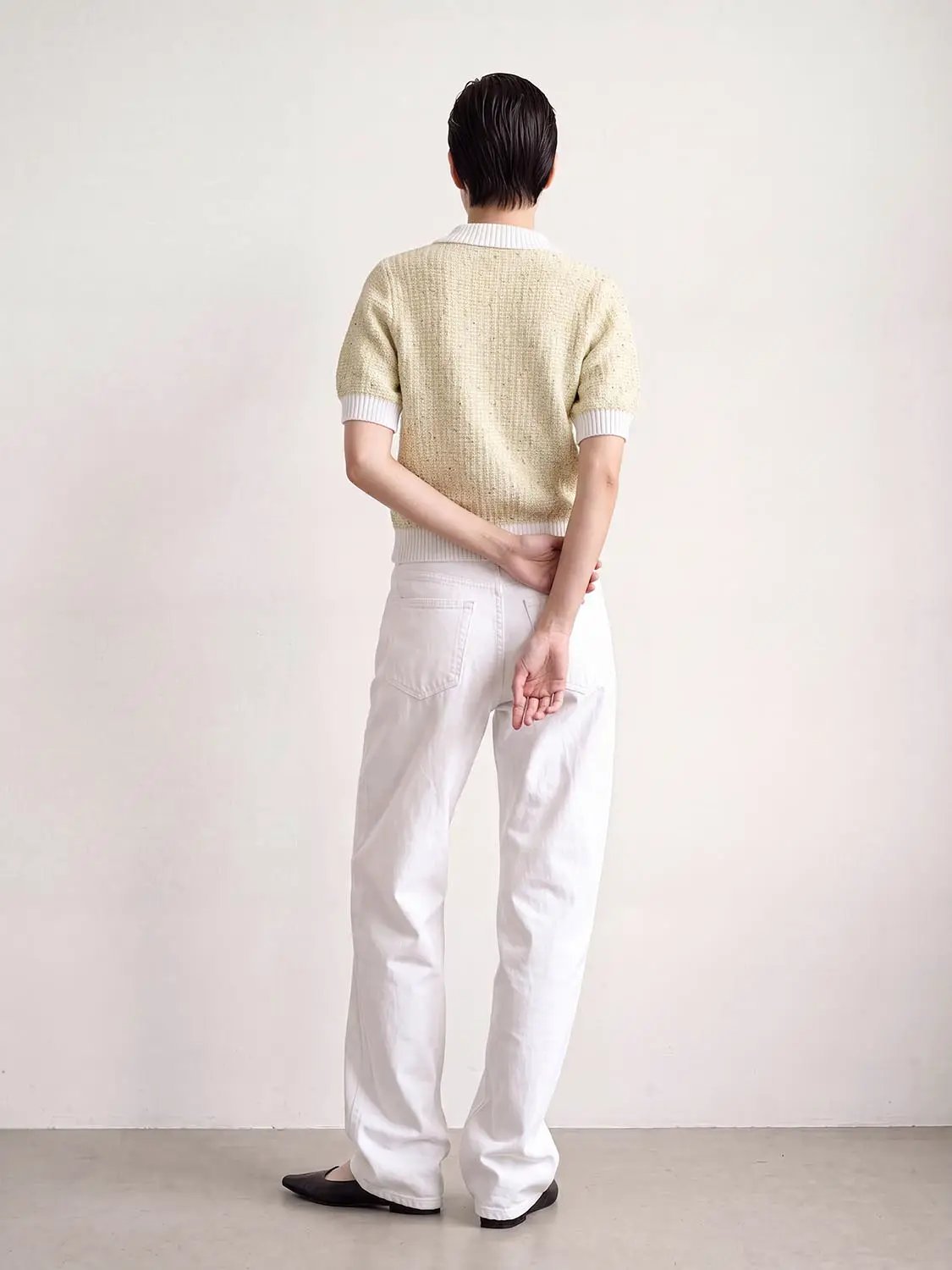 Textured Weave With Contrast Trim Cardigan