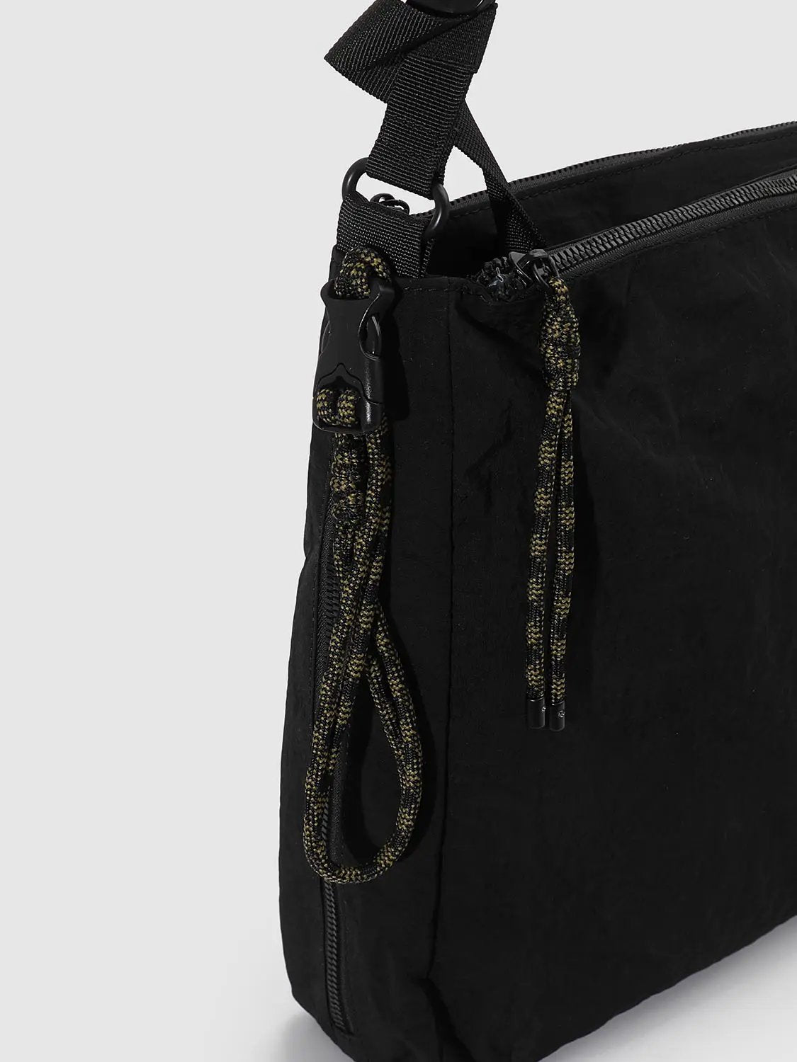 Tassel Detailing Convertible Crossbody Bag