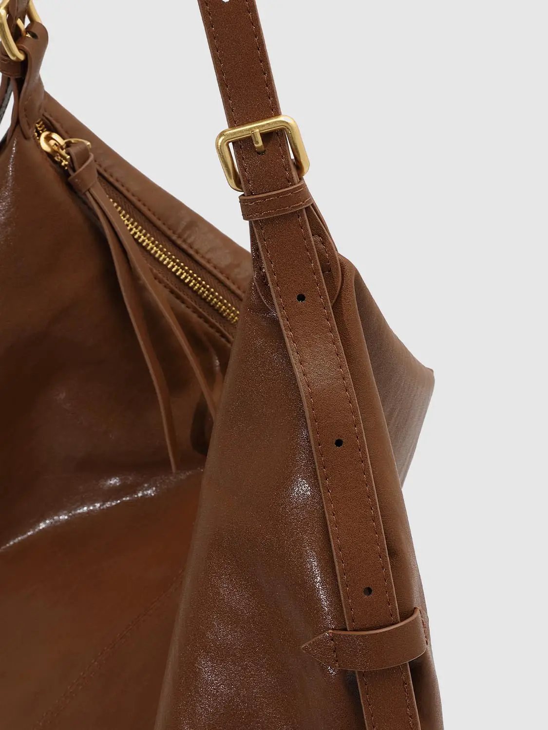 Slouchy Hobo Adjustable Shoulder Bag