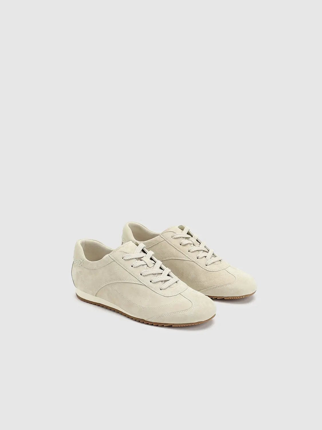 Suede Lace Up Flat Daily Casual Sneakers