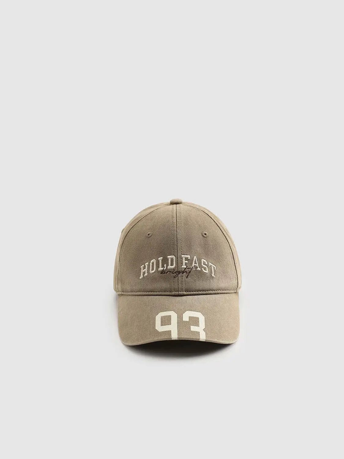 Embroidered Front Text Classic Cotton Unstructured Baseball Cap