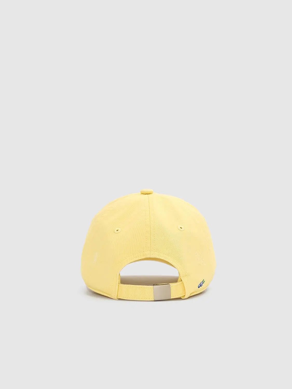 Distressed Embroidered Text Cotton Baseball Cap