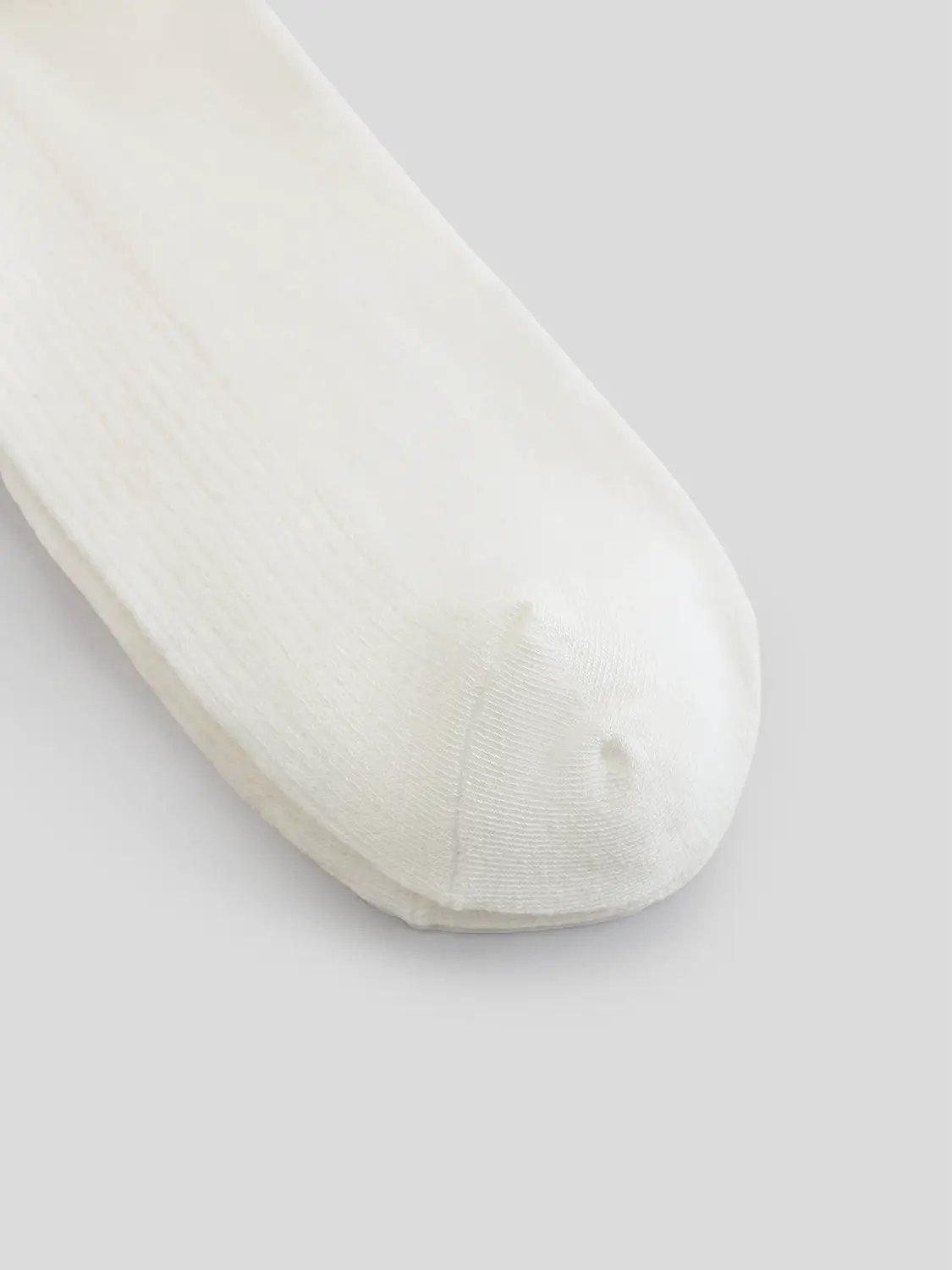 White Ruffled Lace Trim Ankle Socks
