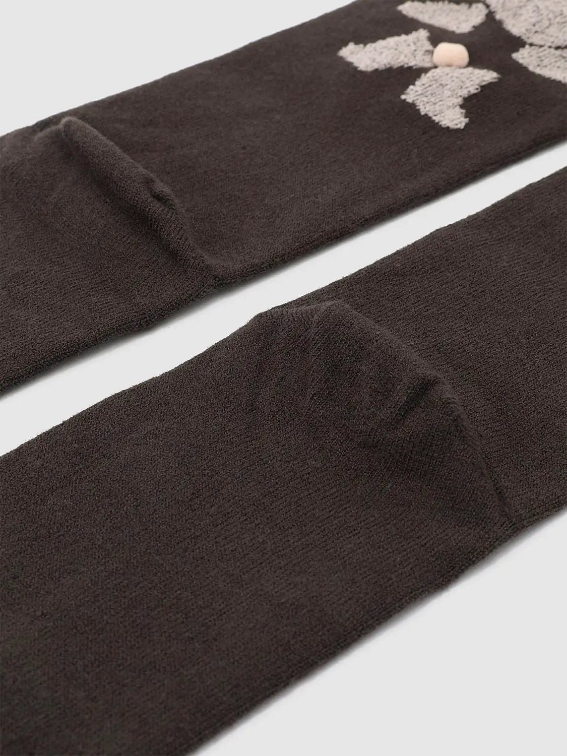 Teddy Bear Graphic Medium Thickness Socks