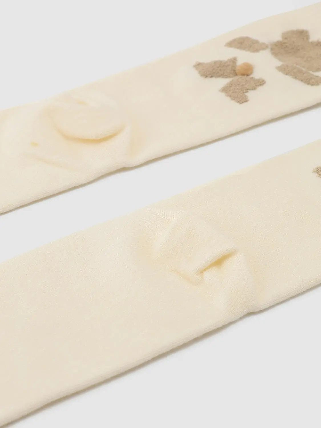 Teddy Bear Graphic Medium Thickness Socks