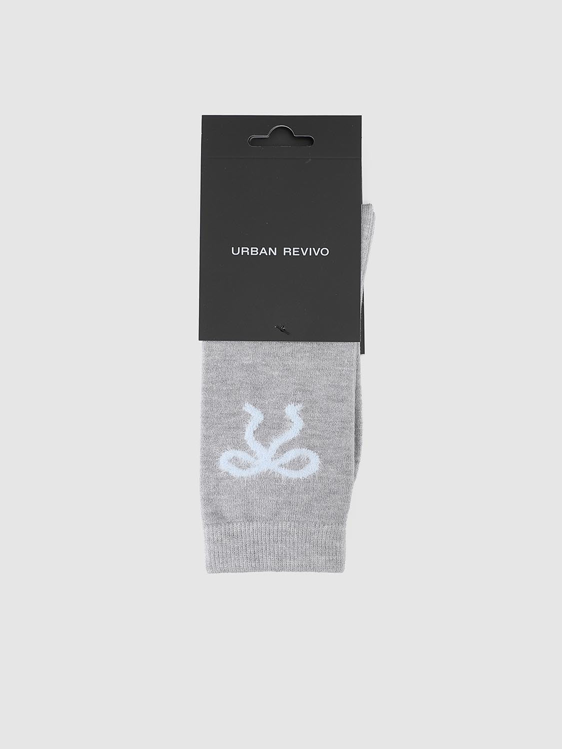 Bow Print Medium Thickness Socks