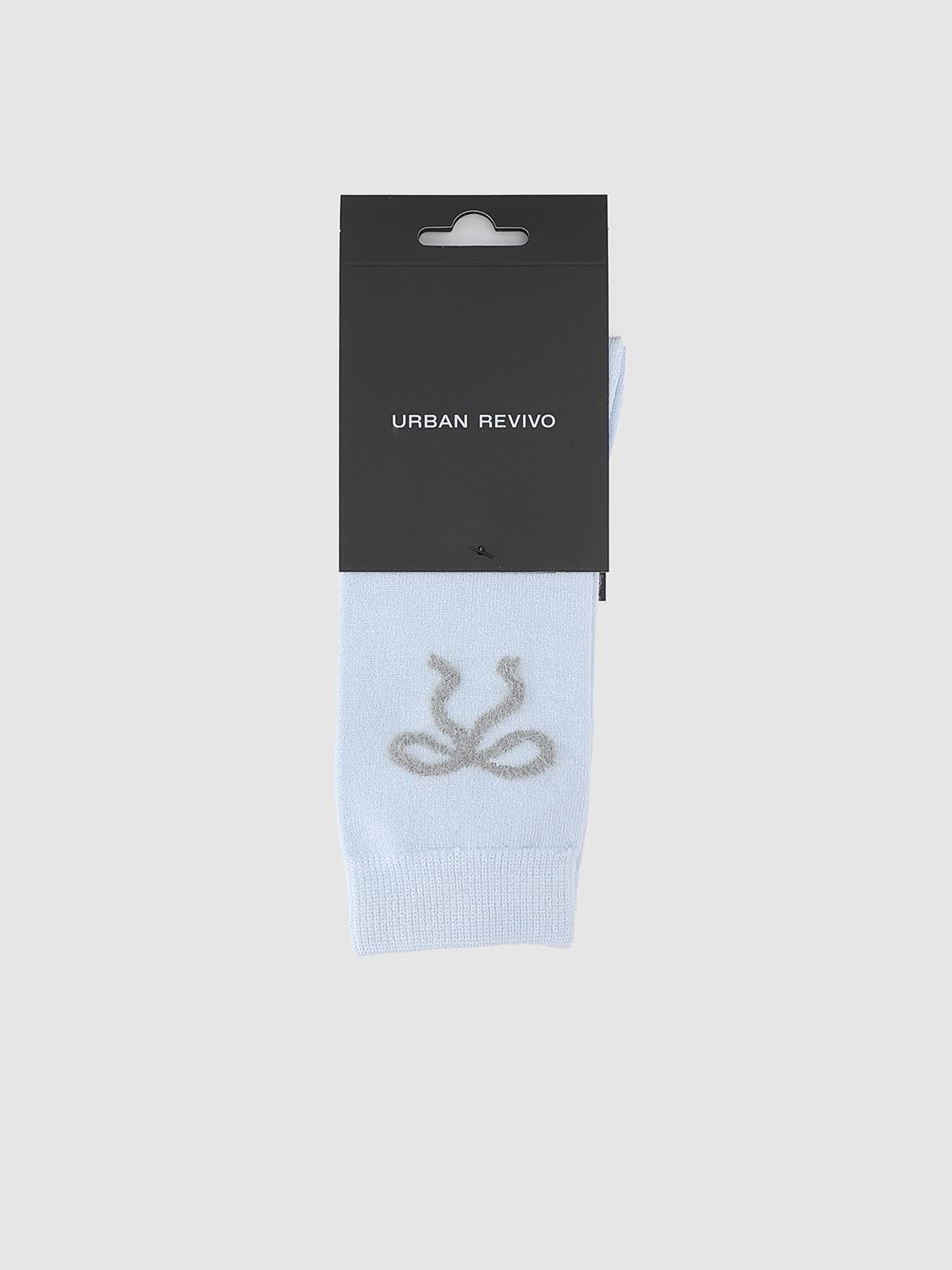 Bow Print Medium Thickness Socks