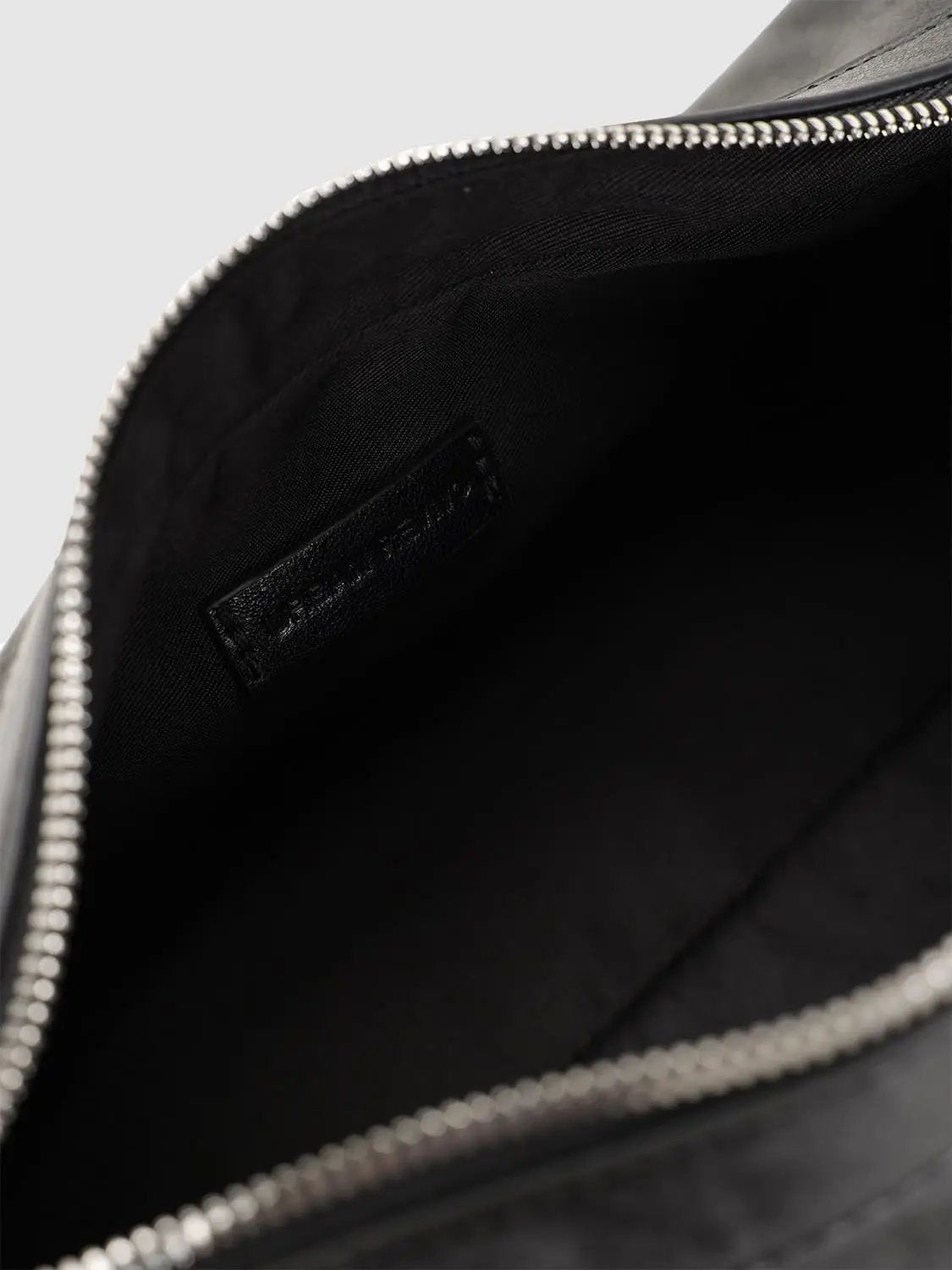Fringe Detail Zippered Shoulder Bag