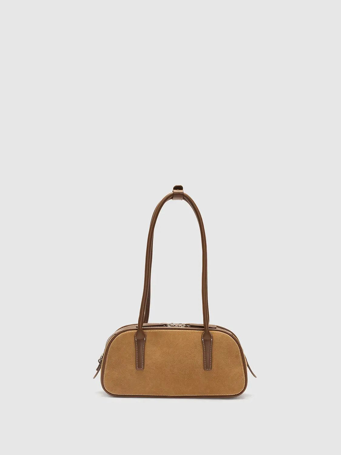 Patchwork Artificial Leather Shoulder Bag With Coin Purse