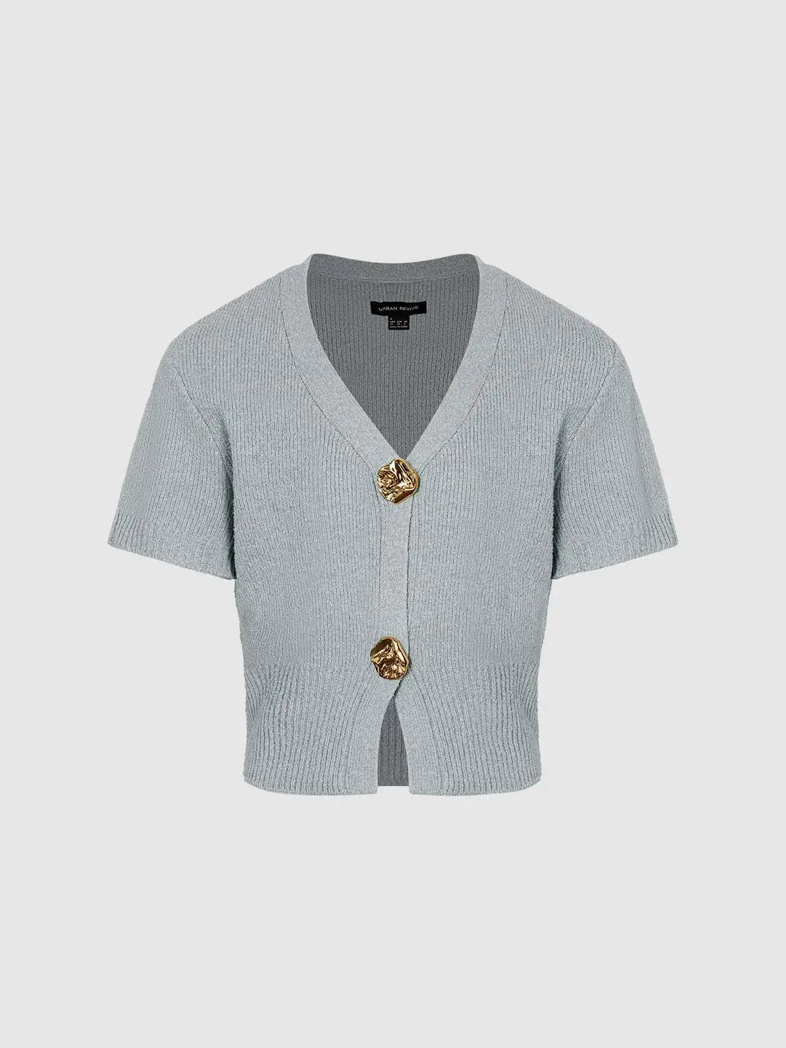 Short Sleeve Knitted Cardigans