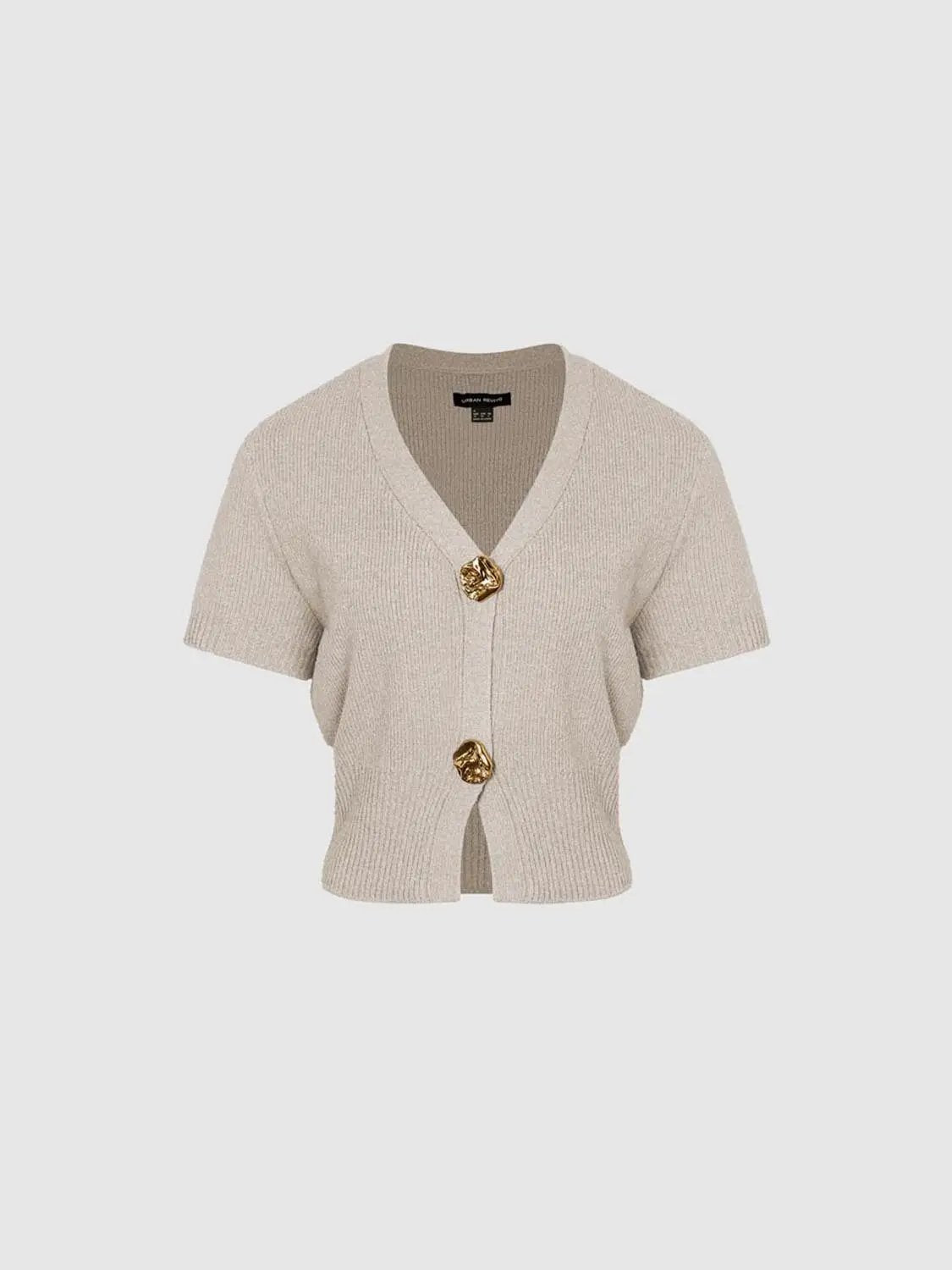 Short Sleeve Knitted Cardigans