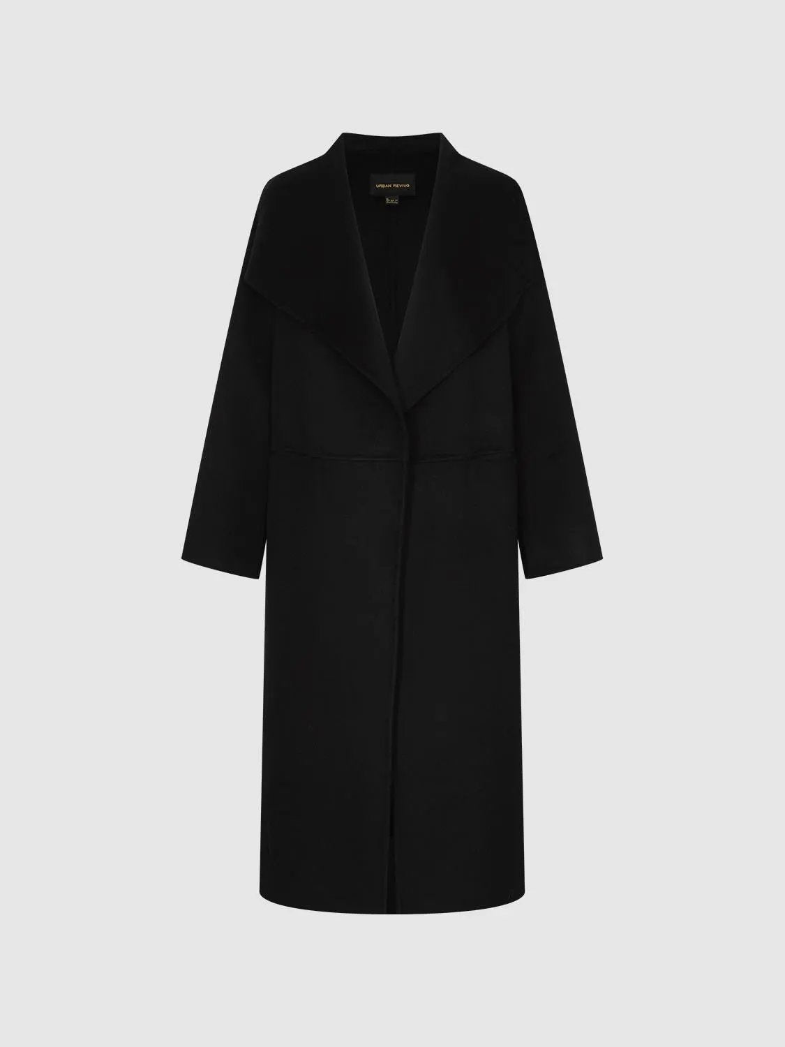 Oversize Wool Blend Coat
