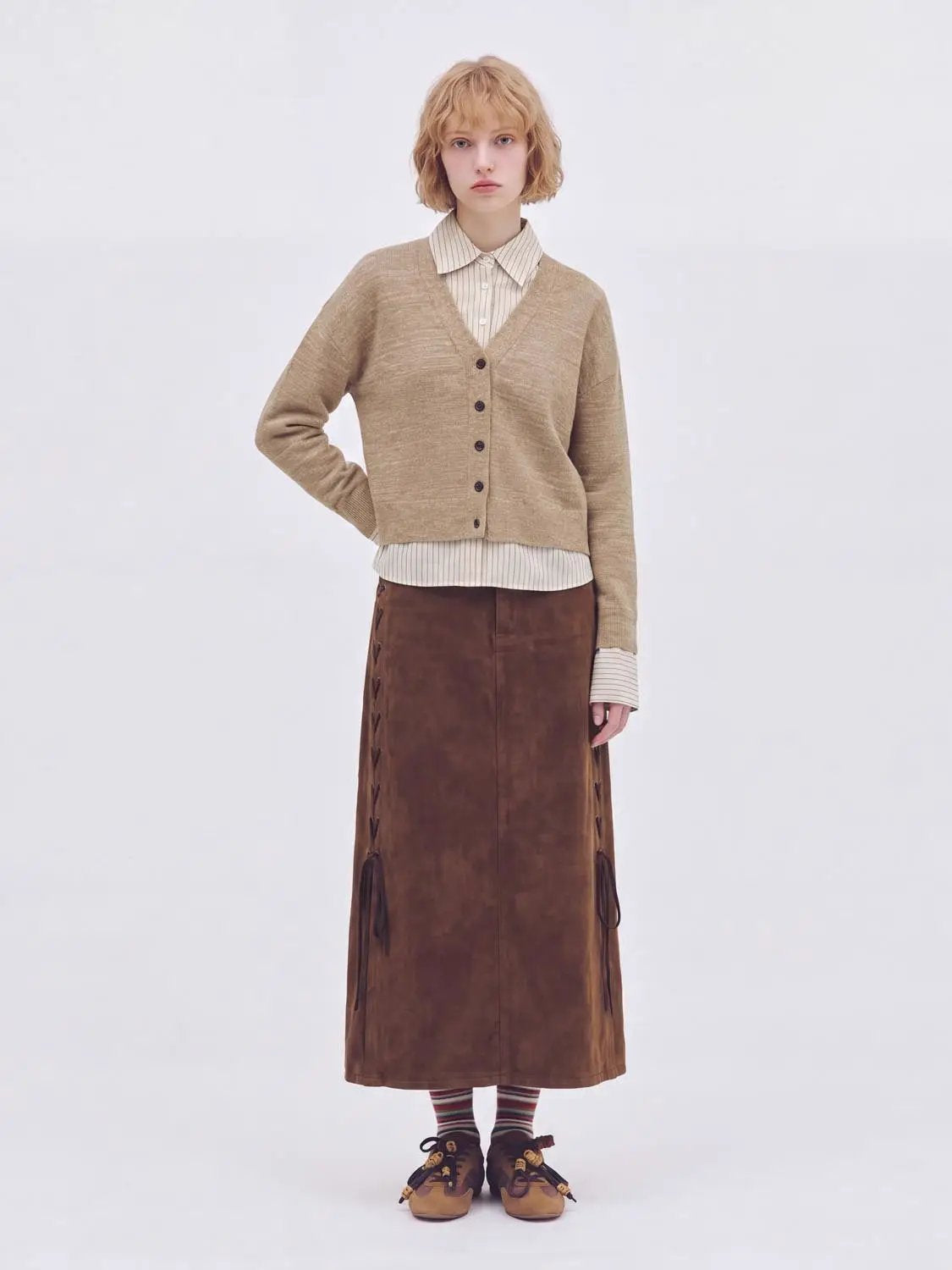 2 In 1 Knitted Cardigans