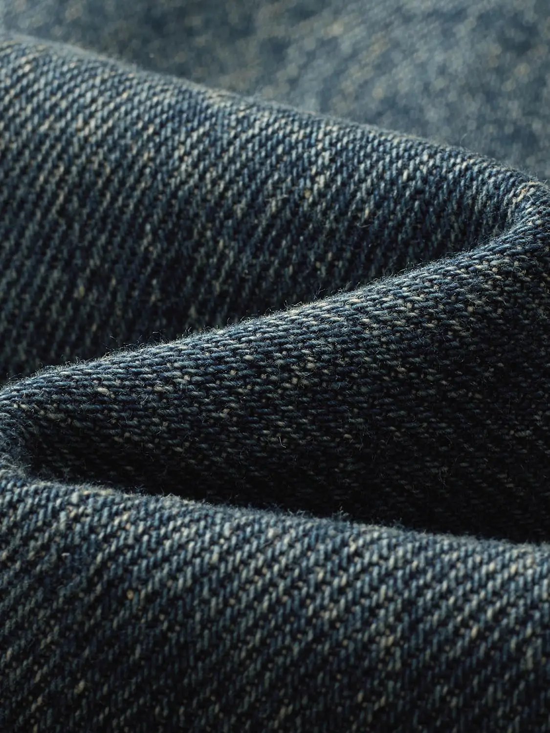 Button Front Long Sleeve Washed Cotton Denim Jacket