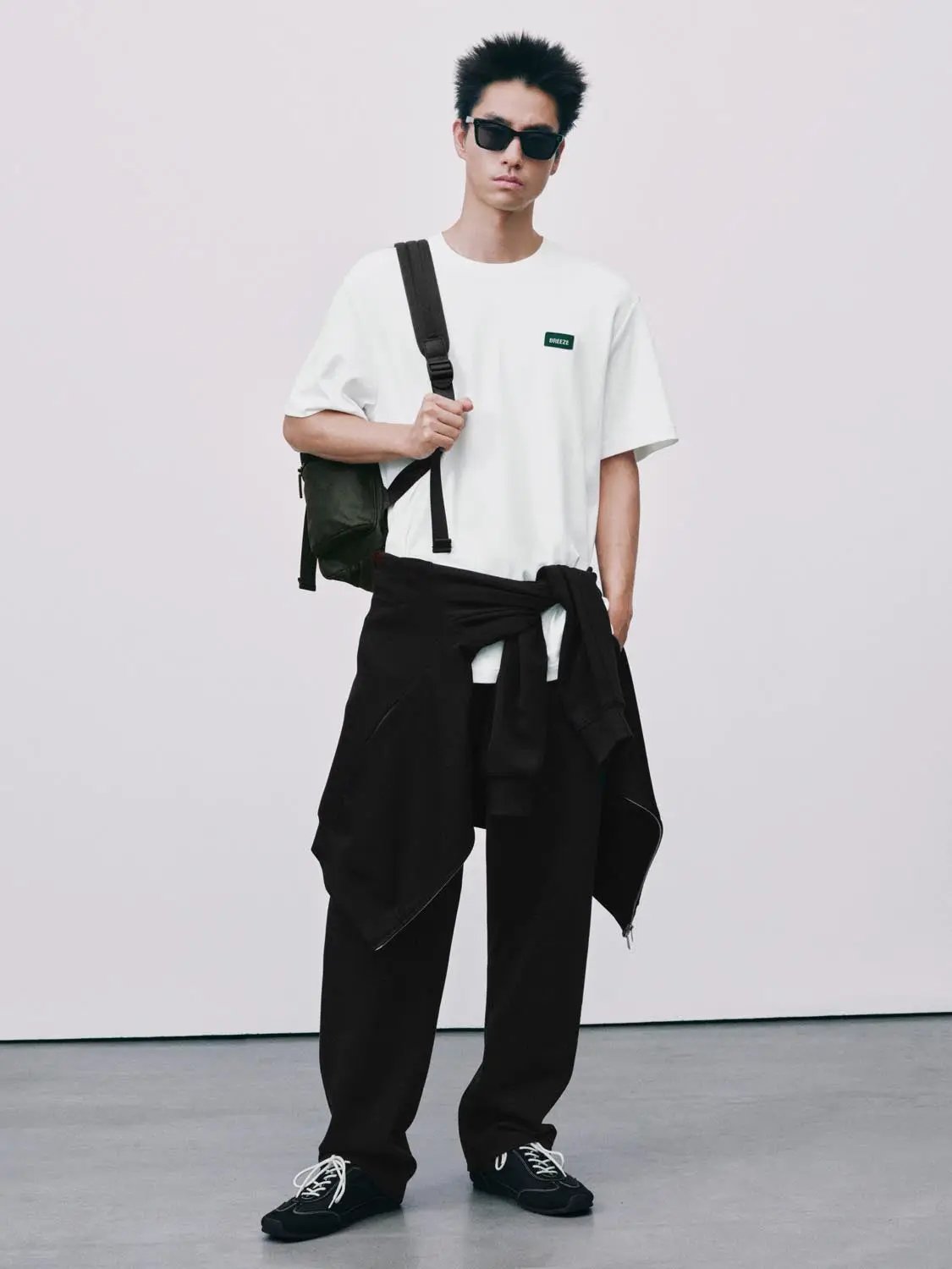 Oversized Crew Neck Short Sleeve Cotton T-Shirt