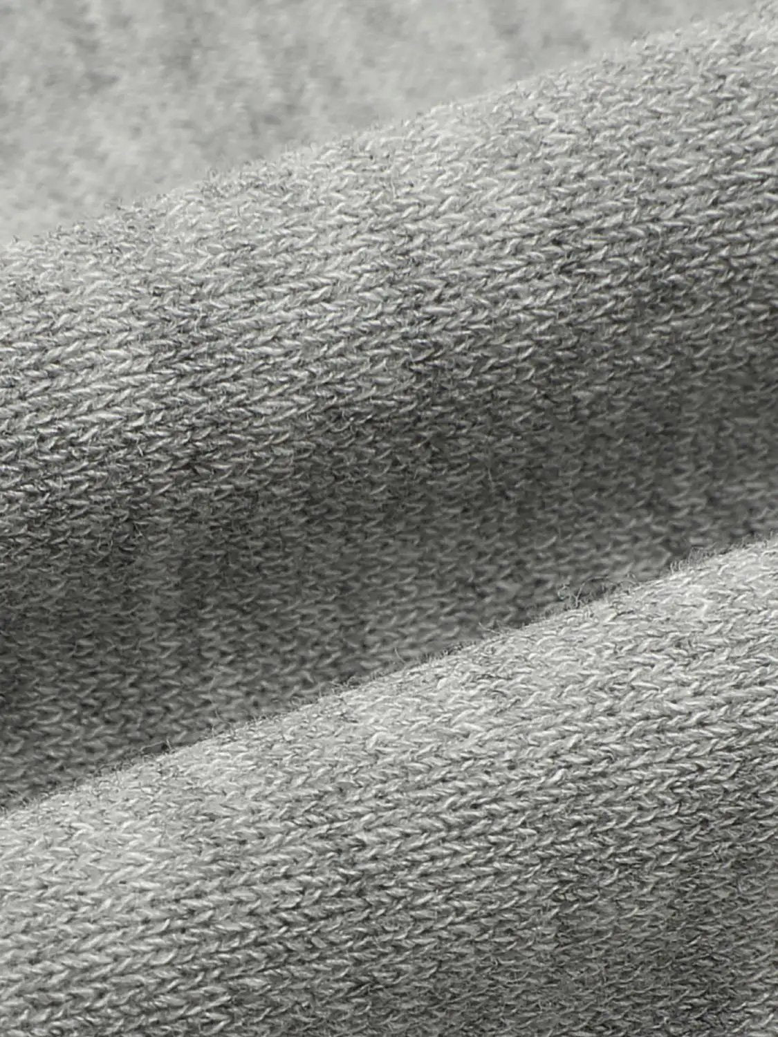 Heather Knit Short Sleeve Placket Button Polo Shirt