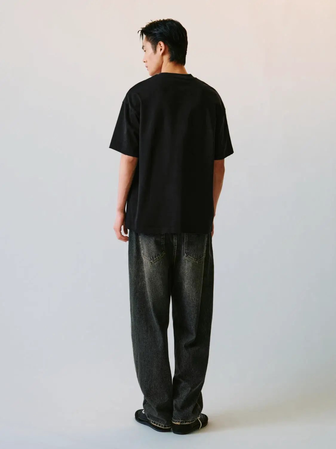 Oversized Boxy Cotton Crew Neck Relaxed T-shirt