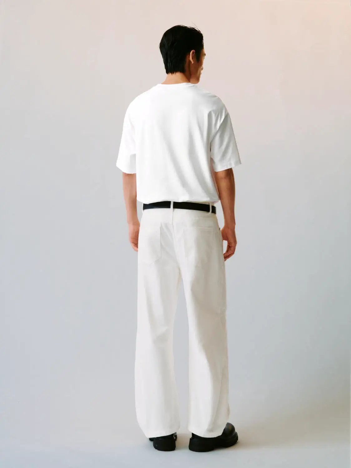 Oversized Boxy Cotton Crew Neck Relaxed T-shirt
