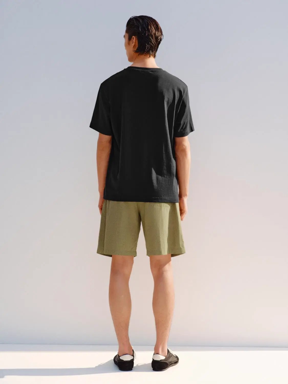 Oversized Crew Neck Cotton T-shirt