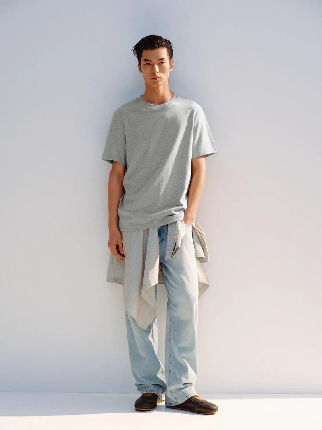 Oversized Crew Neck Cotton T-shirt
