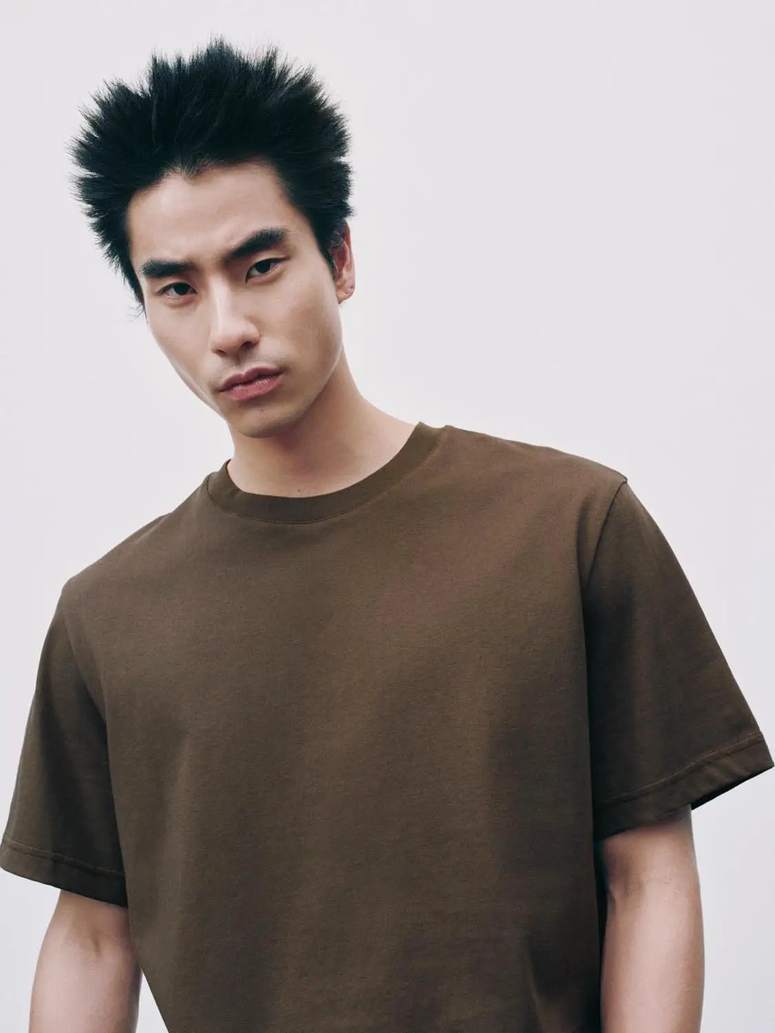 Oversized Crew Neck Cotton T-shirt