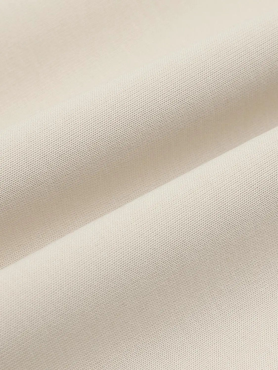 Solid Flared Elastic Waist Cotton Blend Pants