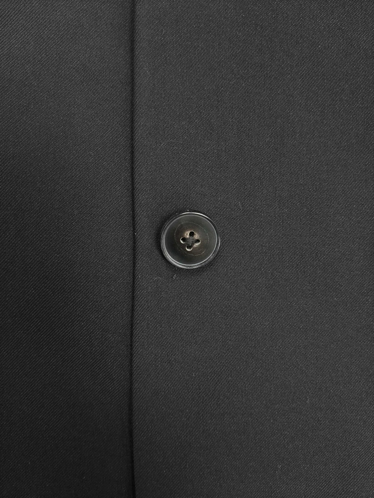 Oversized Black Blazer With Notched Lapels