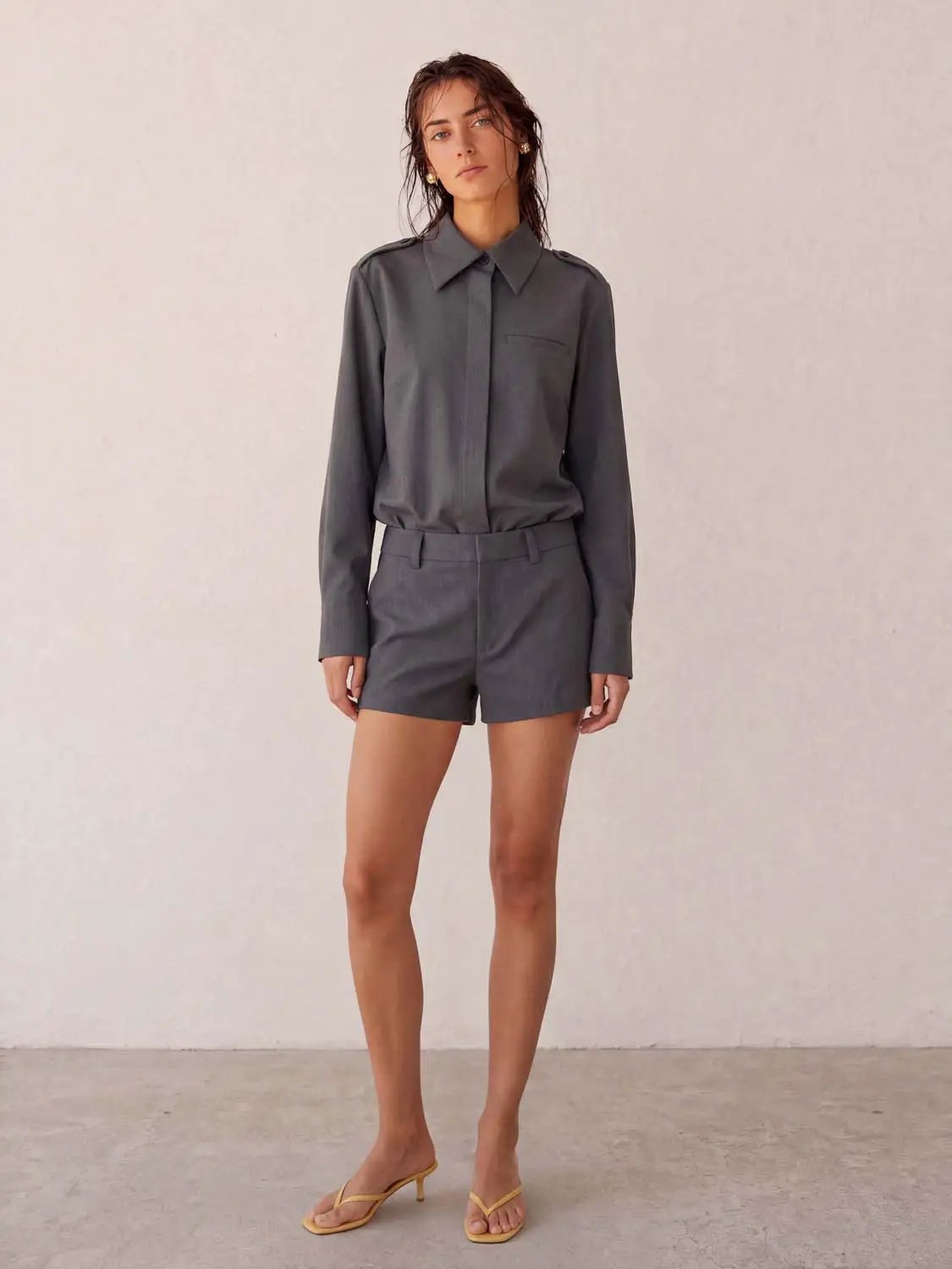 Stretch Seam Detailing Jumpsuit
