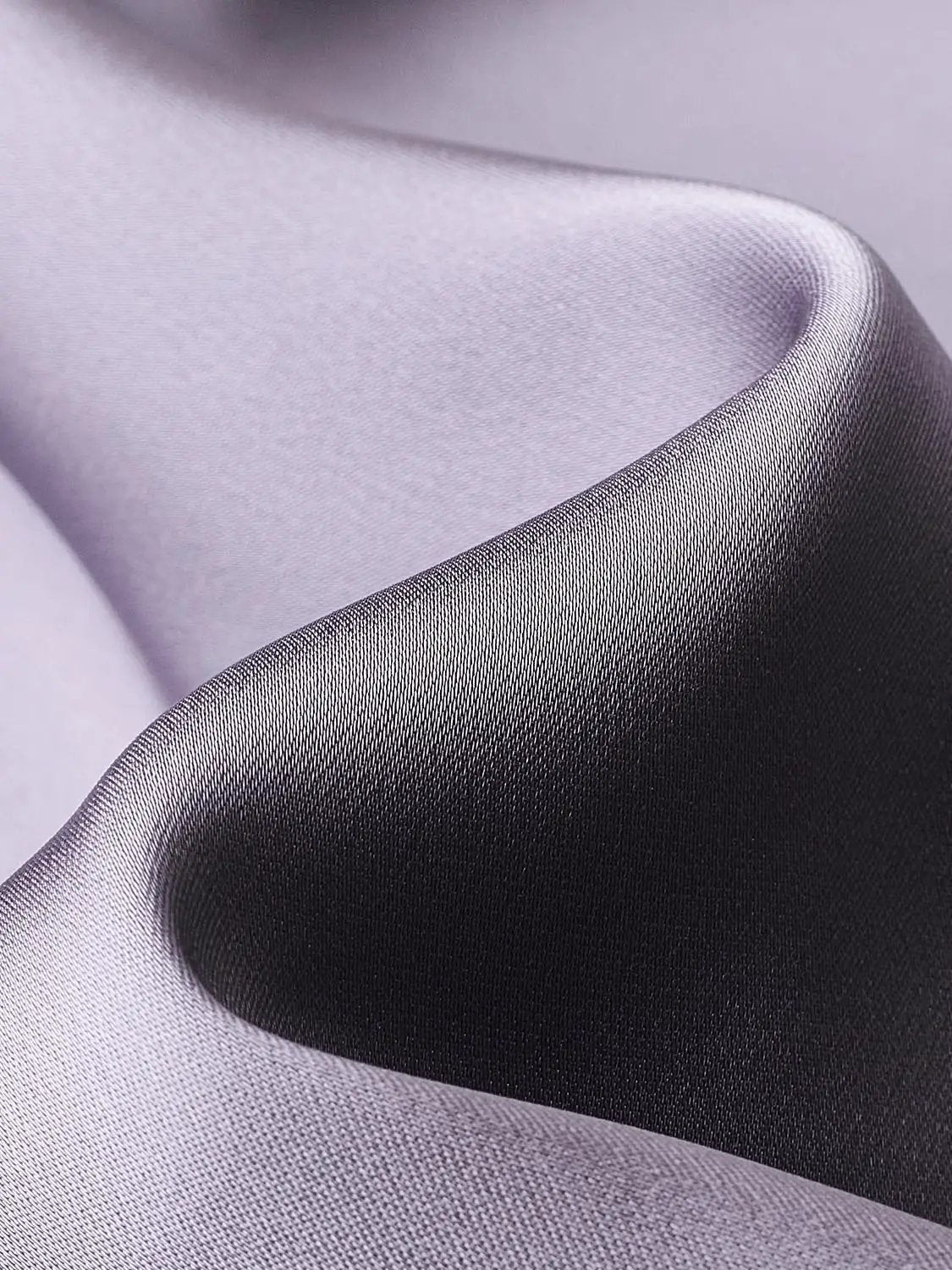 Lavender Strappy A-Line Satin-Like Maxi Draped Neck Dress