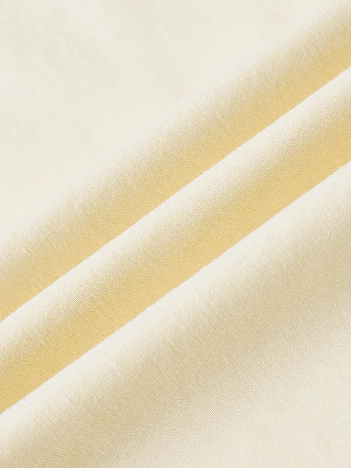 Draped Cowl Neck Sleeveless Linen Blend A-Line Midi Dress