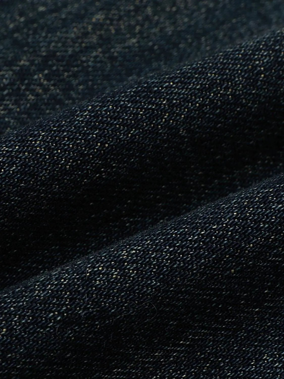Mid-rise Button Front Flared Dark Wash Cotton Stretch Jeans