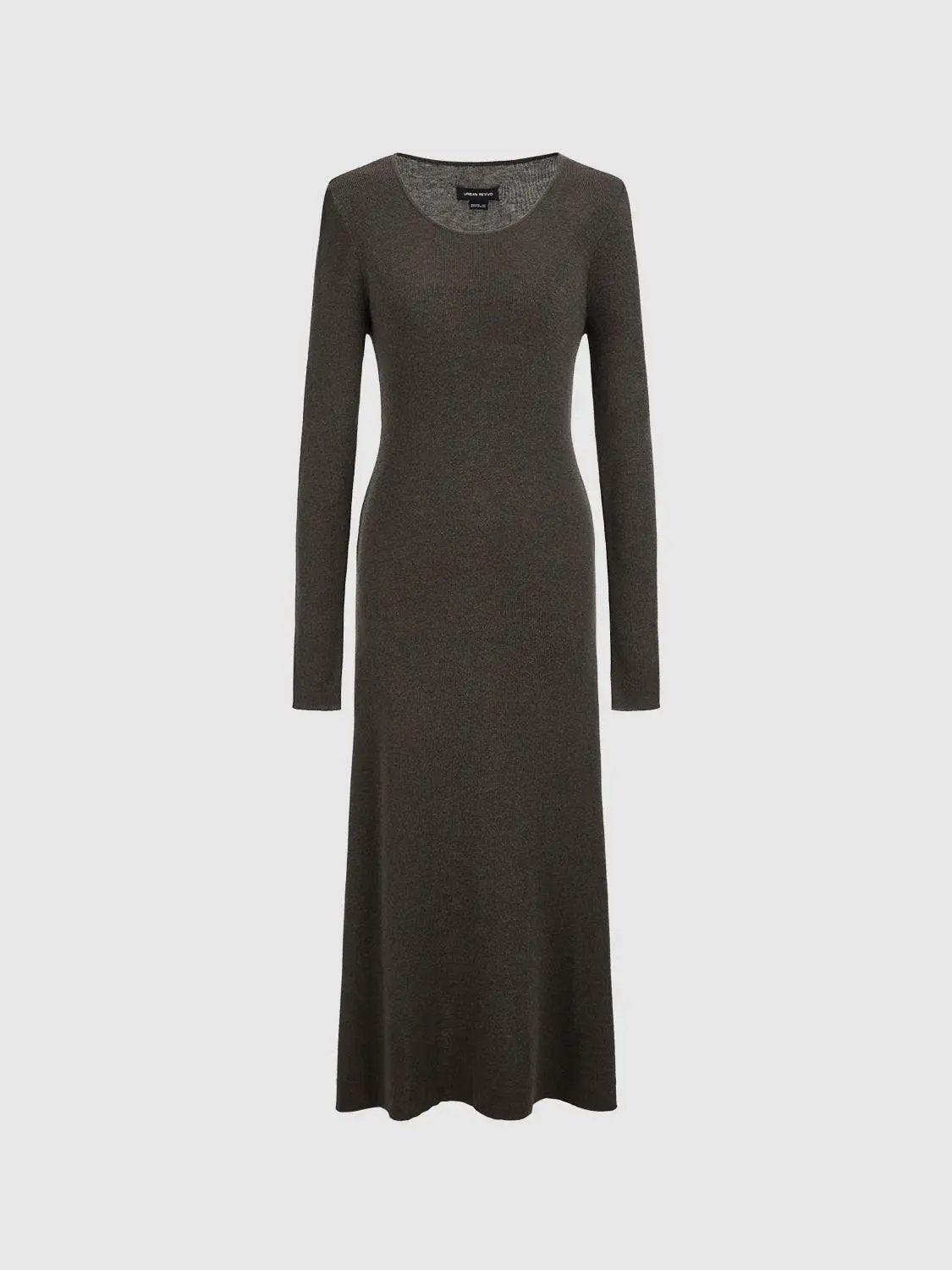 Tie-Front Knitted Dresses