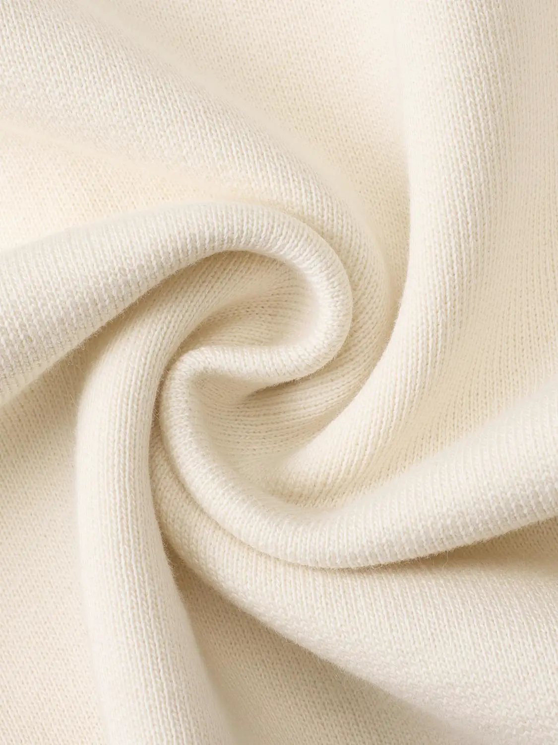 Half-Zip Ribbed Hem Cotton Long Sleeve Sweatshirt