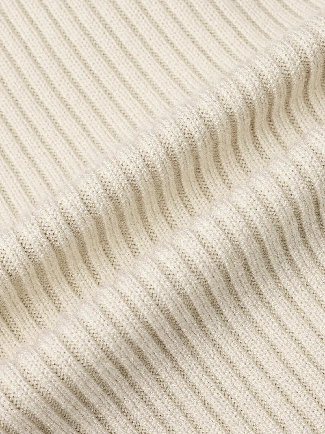 Puff Shoulder Tailored Knitted Cardigan