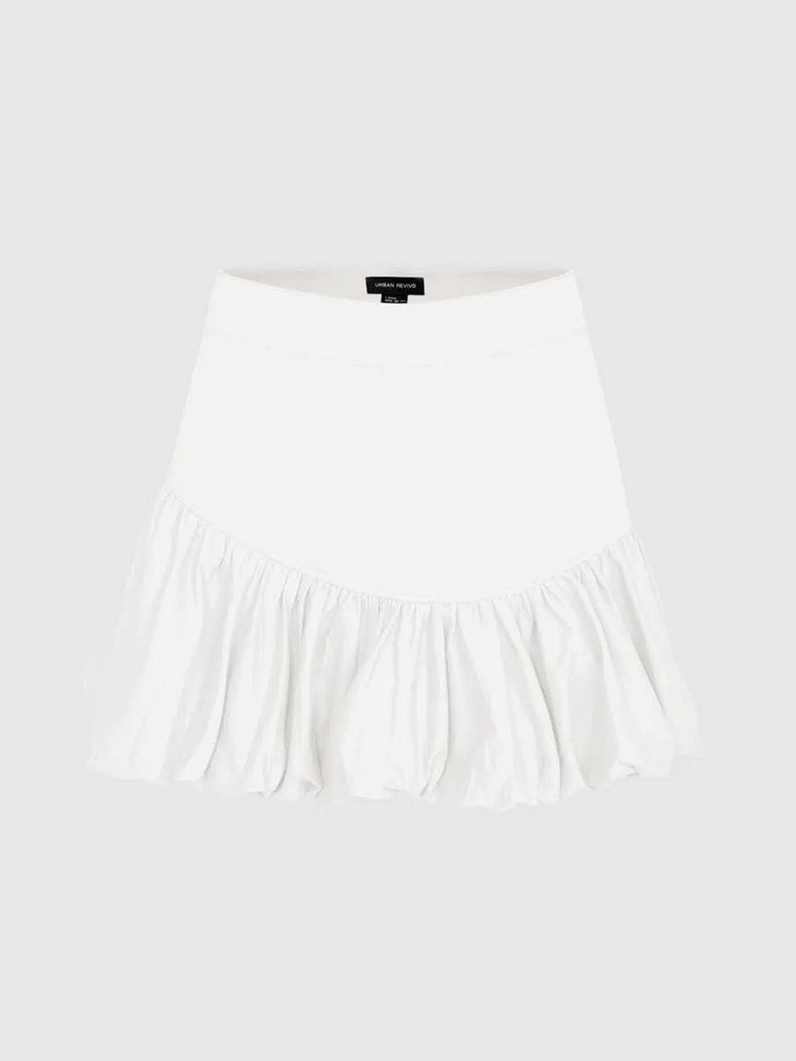 Cotton Leopard Print Tiered Ruffle Skirt
