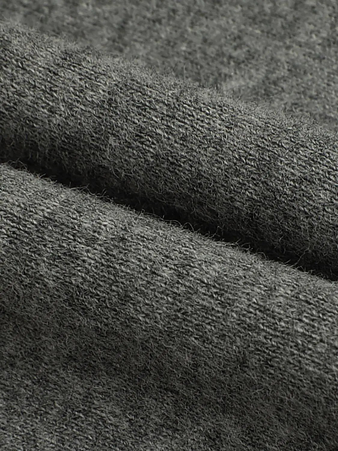 Crew Neck Button Detail Long Sleeve Cotton T-Shirt