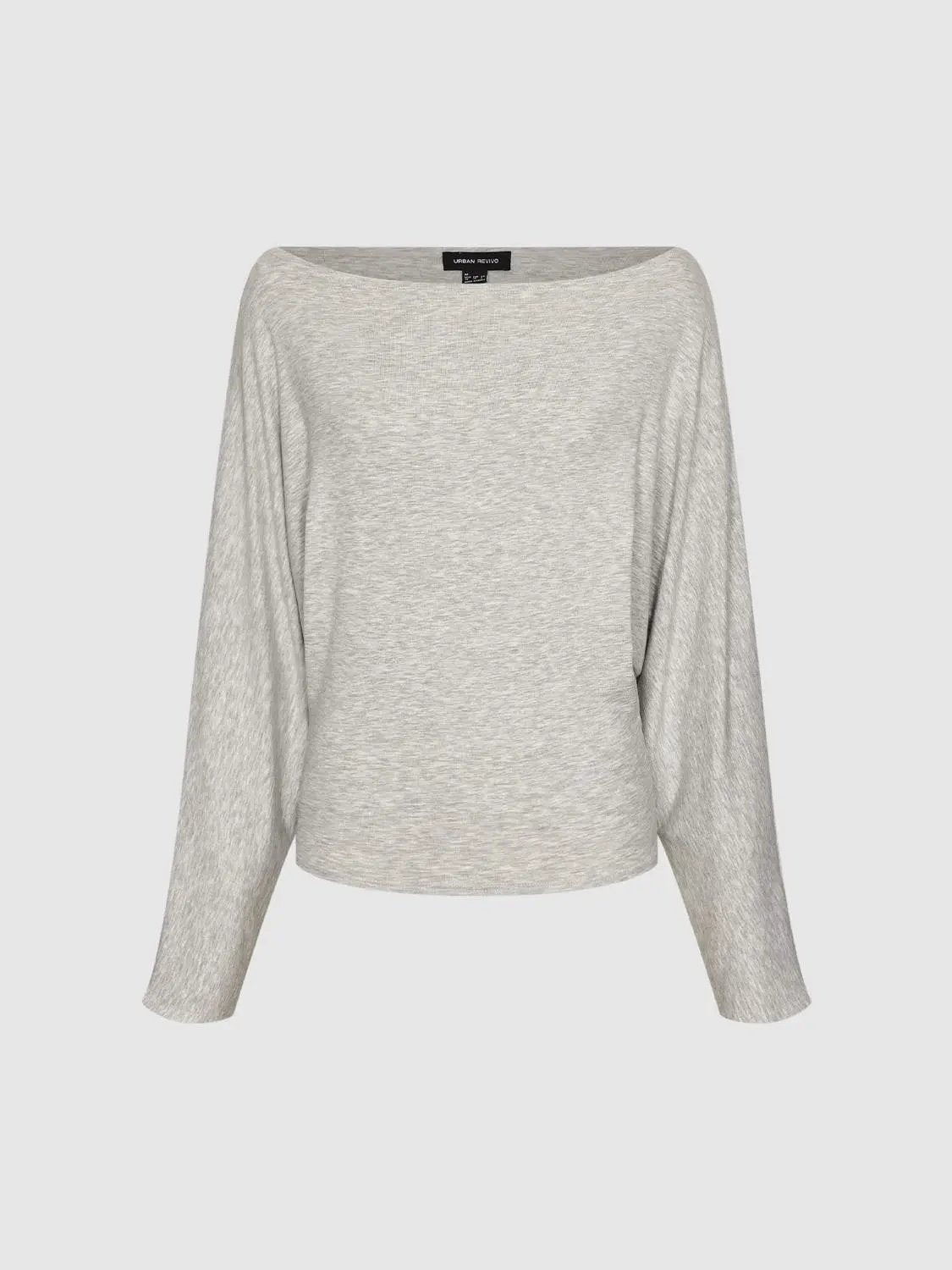 Long Sleeve Crew Neck Knit Top