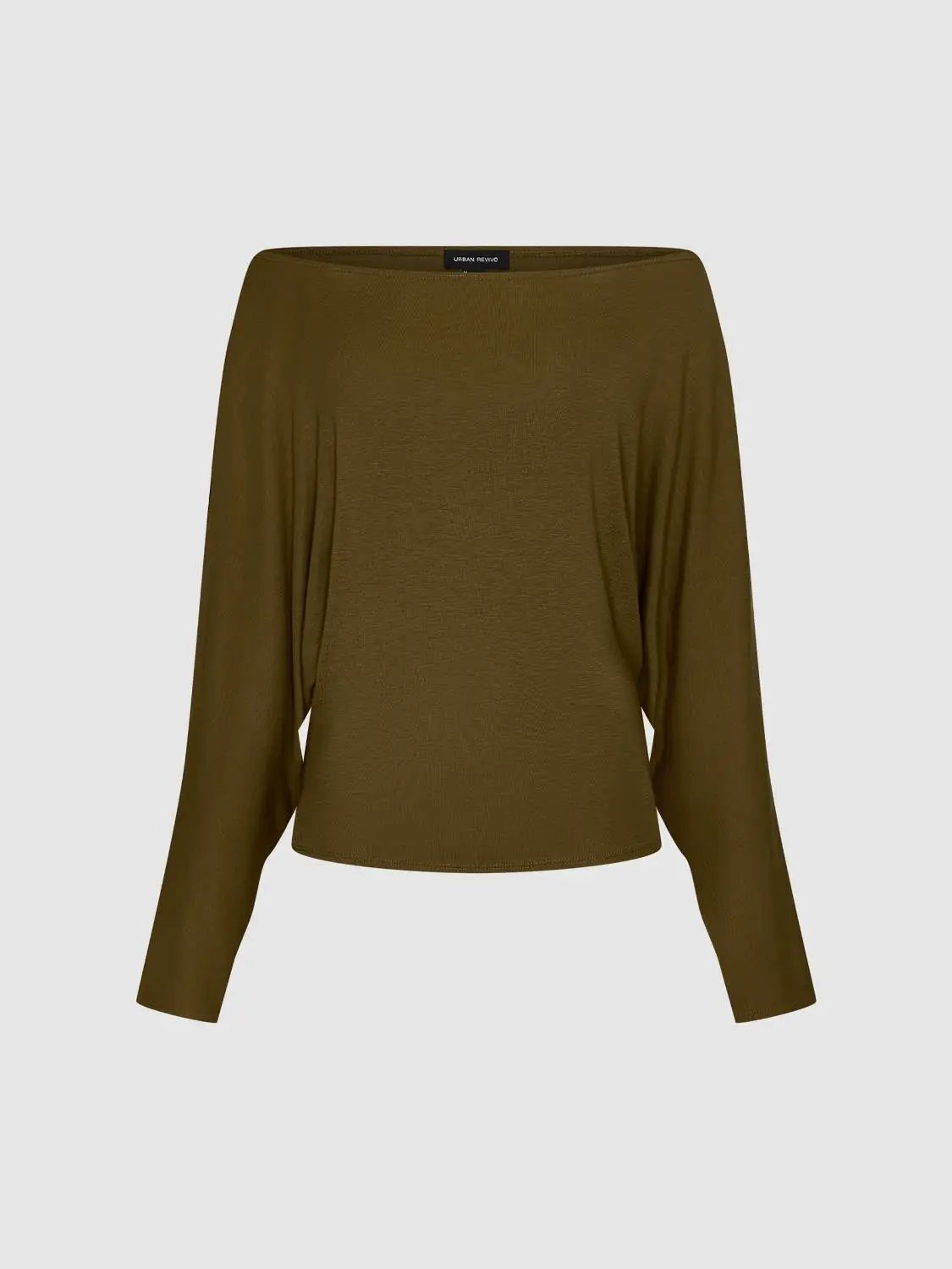 Long Sleeve Crew Neck Knit Top