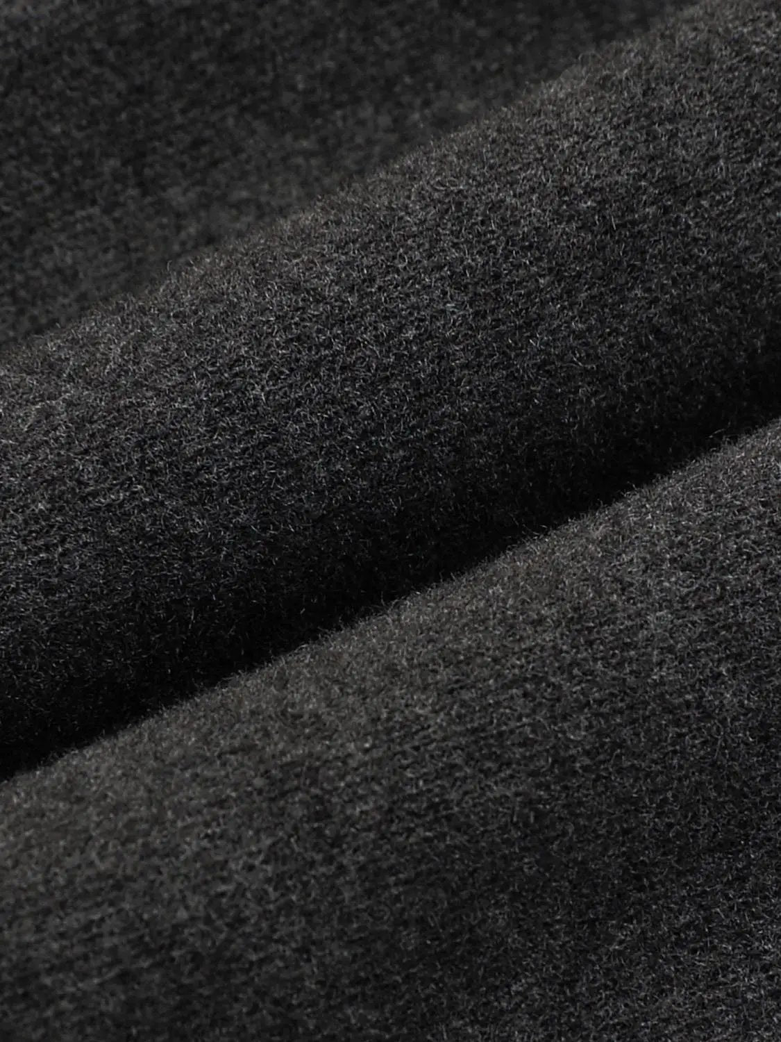Ruched Long Sleeve Zip Hoodie With Striped Hem